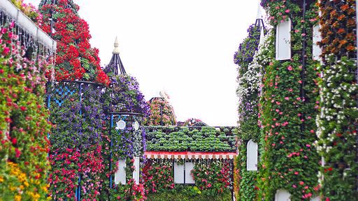 Парк цветов Miracle Garden и всемирная ярмарка Global Village